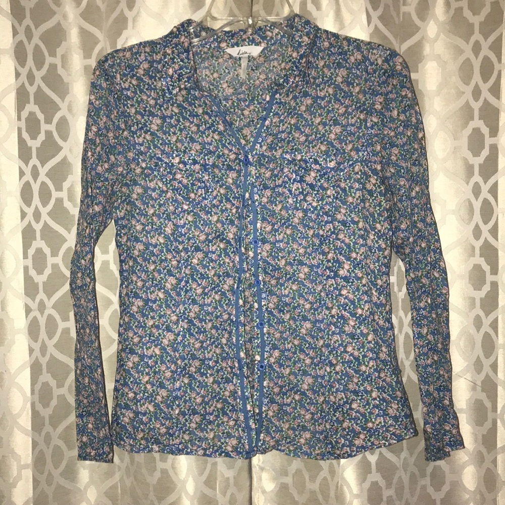 Flowered blouse